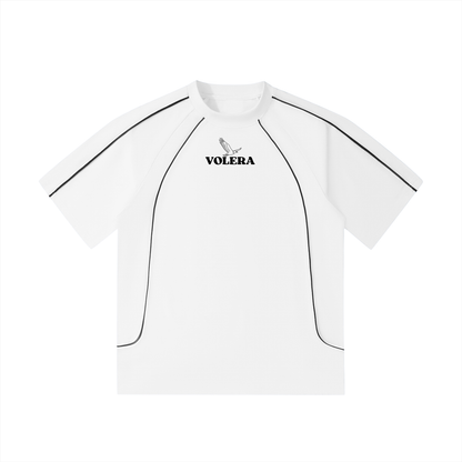 Contrast Stitch Raglan T-Shirt