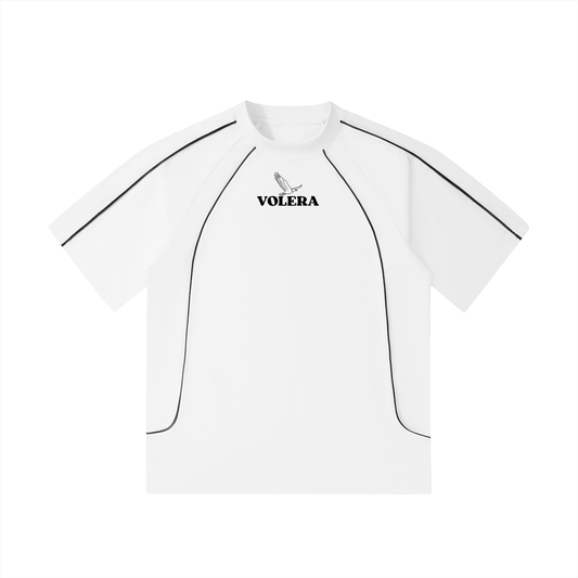 Contrast Stitch Raglan T-Shirt